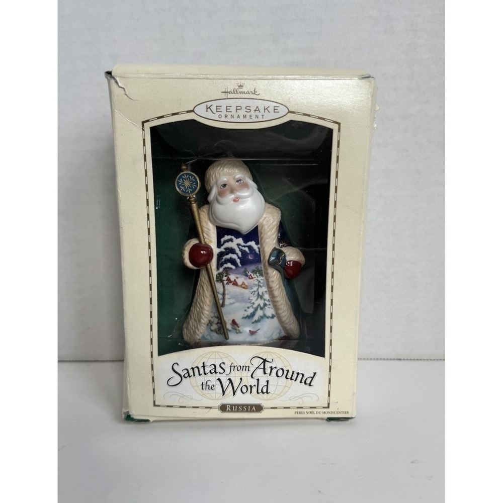 2004 Hallmark Santas from Around the World Russia Keepsake Christmas Ornament